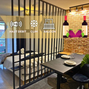 Bistro - Wifi, Balcon, TV, Clim, Équipé